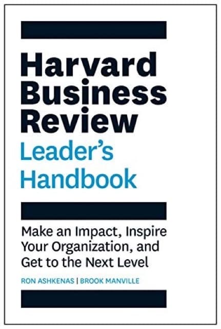 Harvard Business Review Leader's Handbook book cover