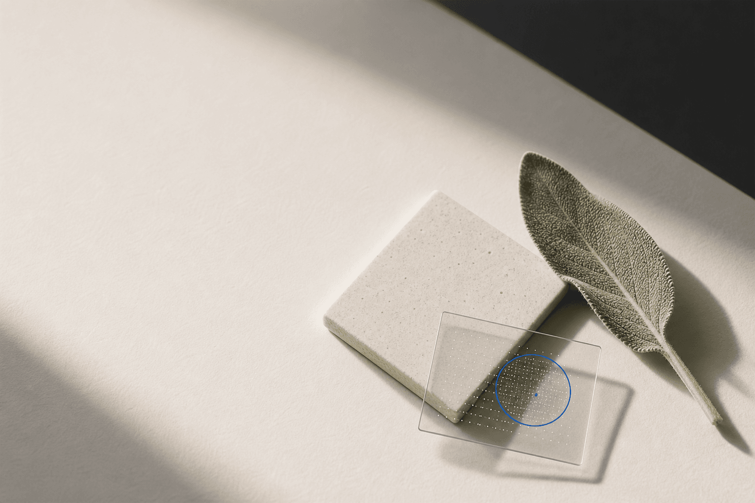 Editorial still representing image-led product discovery